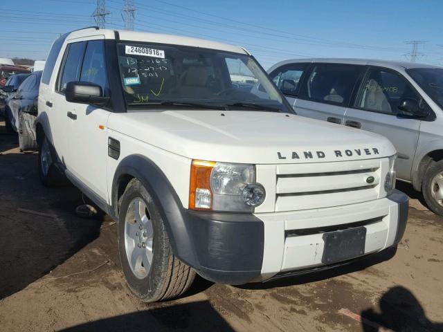 SALAE24426A385166 - 2006 LAND ROVER LR3 WHITE photo 1