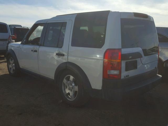 SALAE24426A385166 - 2006 LAND ROVER LR3 WHITE photo 3