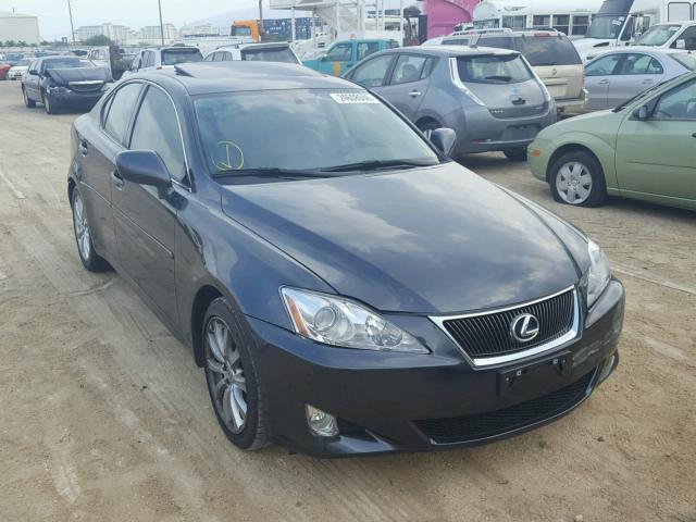 JTHBK262585077886 - 2008 LEXUS IS 250 BLACK photo 1