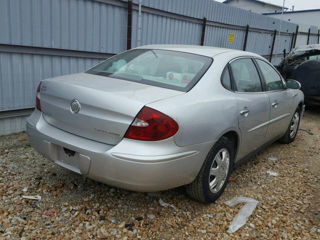 2G4WC532651303643 - 2005 BUICK LACROSSE C GRAY photo 4