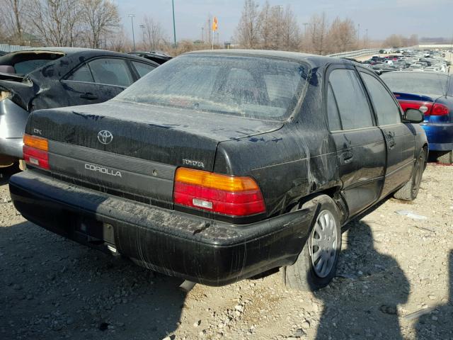 1NXAE09B6RZ223994 - 1994 TOYOTA COROLLA LE BLACK photo 4