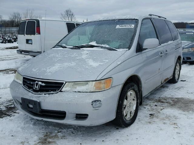 5FNRL186X3B054053 - 2003 HONDA ODYSSEY EX SILVER photo 2