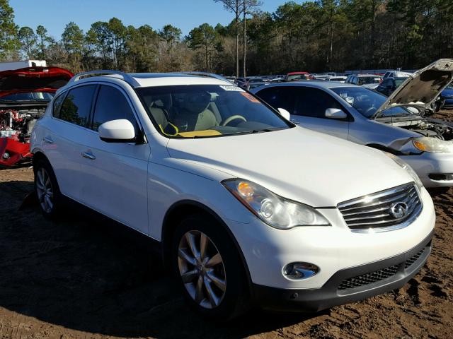 JN1AJ0HP0BM801982 - 2011 INFINITI EX35 BASE WHITE photo 1