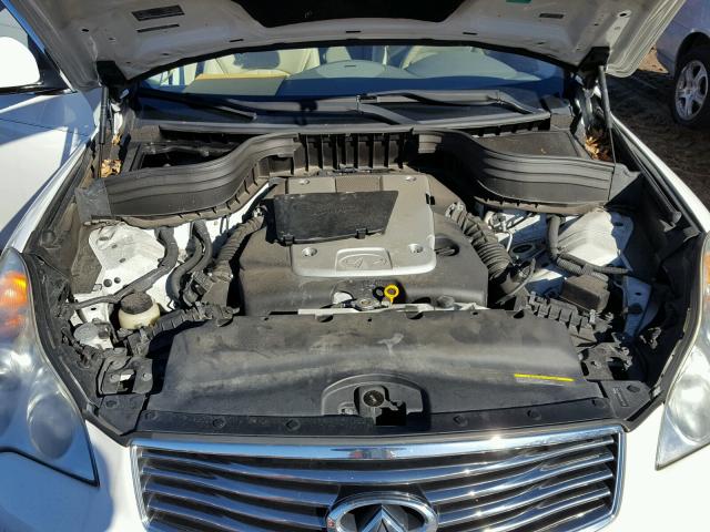 JN1AJ0HP0BM801982 - 2011 INFINITI EX35 BASE WHITE photo 7