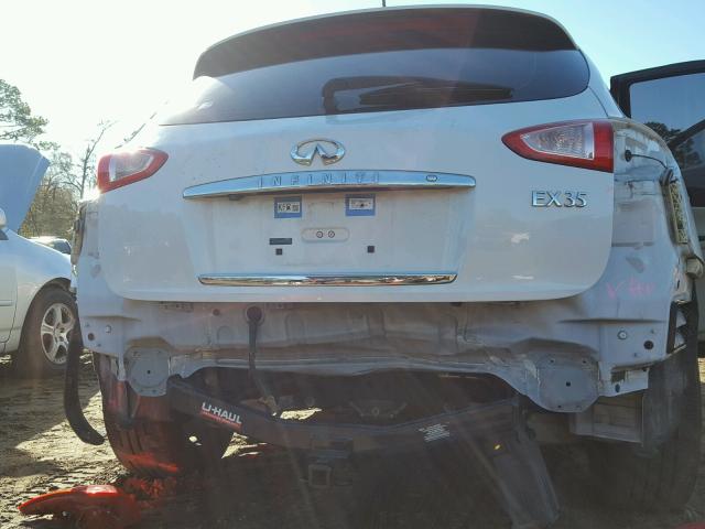 JN1AJ0HP0BM801982 - 2011 INFINITI EX35 BASE WHITE photo 9