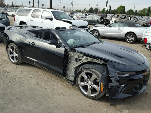 1G1FF3D74H0208906 - 2017 CHEVROLET CAMARO SS Negro foto 9