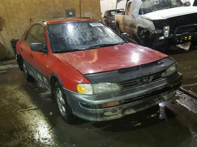 JF1GF4858TG810689 - 1996 SUBARU IMPREZA OU RED photo 1