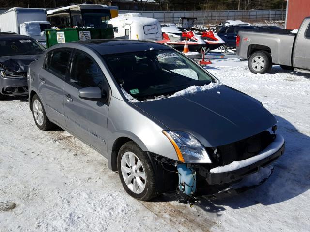 3N1AB6AP5CL653057 - 2012 NISSAN SENTRA 2.0 GRAY photo 1