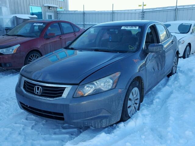 1HGCP26358A807059 - 2008 HONDA ACCORD LX GRAY photo 2