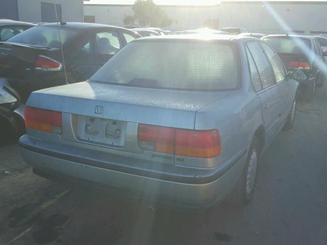 JHMCB7653NC037776 - 1992 HONDA ACCORD LX BLUE photo 4