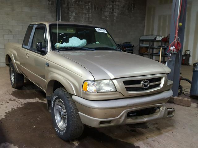 4F4ZR17U52TM17439 - 2002 MAZDA B3000 CAB BEIGE photo 1