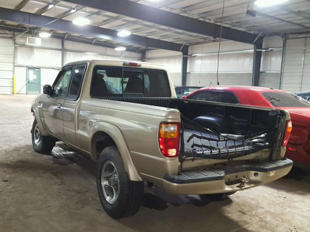 4F4ZR17U52TM17439 - 2002 MAZDA B3000 CAB BEIGE photo 3