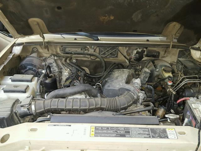 4F4ZR17U52TM17439 - 2002 MAZDA B3000 CAB BEIGE photo 7