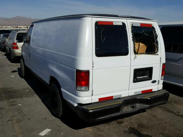 1FTRE14271HA65392 - 2001 FORD ECONOLINE WHITE photo 3