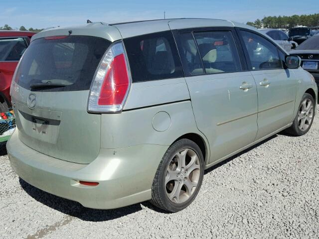 JM1CR293580303573 - 2008 MAZDA 5 GREEN photo 4