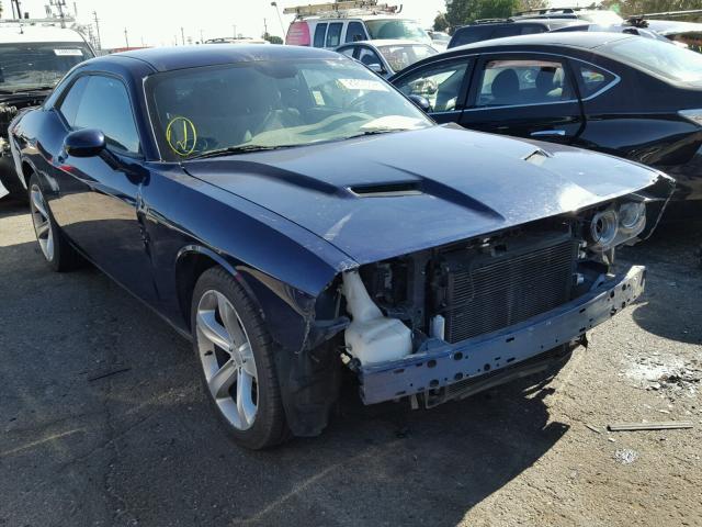 2C3CDZAG6FH713107 - 2015 DODGE CHALLENGER BLUE photo 1