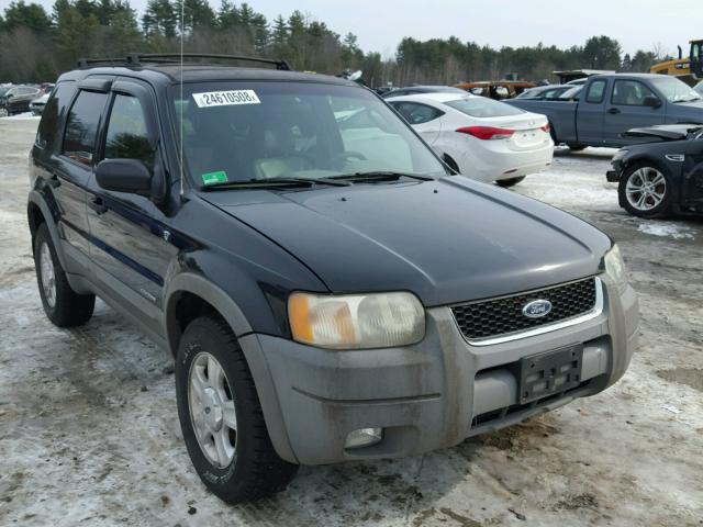 1FMYU04102KC28612 - 2002 FORD ESCAPE XLT BLACK photo 1