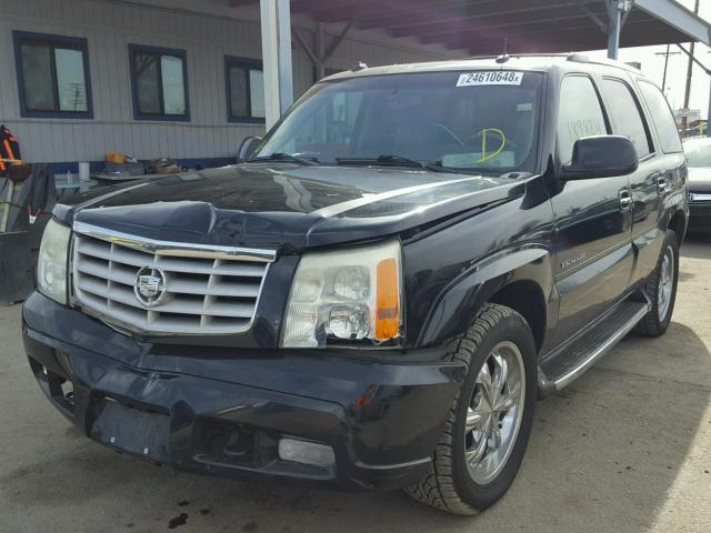 1GYEK63N23R276829 - 2003 CADILLAC ESCALADE L BLACK photo 2