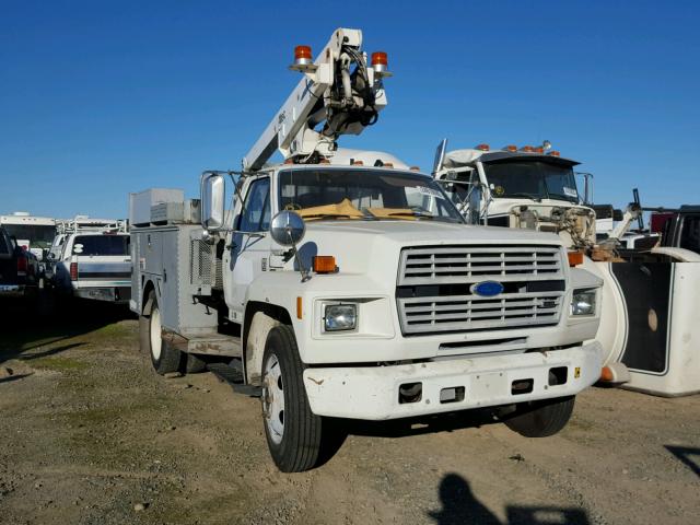 1FDMF60J7PVA32707 - 1993 FORD F600 WHITE photo 1