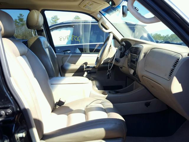 1FMZU67K84UA35143 - 2004 FORD EXPLORER S BLACK photo 5