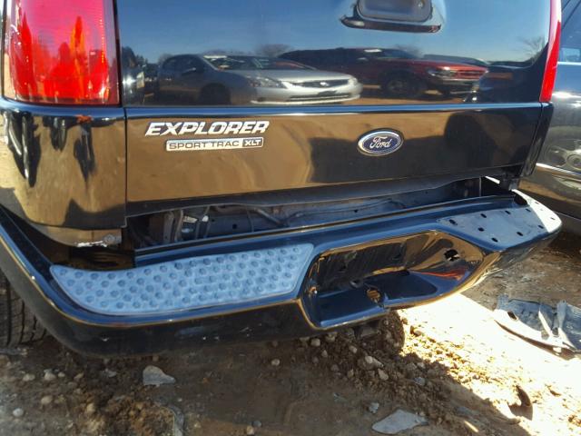 1FMZU67K84UA35143 - 2004 FORD EXPLORER S BLACK photo 9