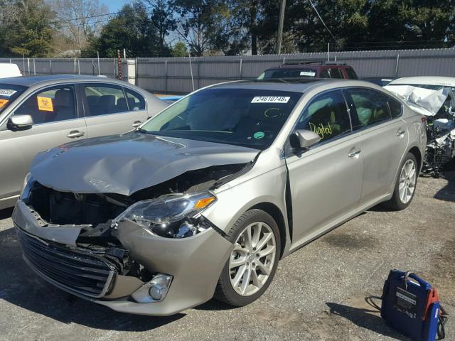 4T1BK1EB2DU071777 - 2013 TOYOTA AVALON BAS BEIGE photo 2
