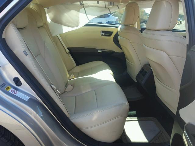 4T1BK1EB2DU071777 - 2013 TOYOTA AVALON BAS BEIGE photo 6