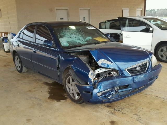 KMHDN46D15U024033 - 2005 HYUNDAI ELANTRA GL BLUE photo 1