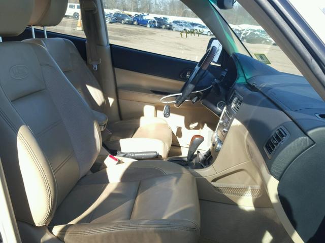JF1SG67617H703254 - 2007 SUBARU FORESTER 2 WHITE photo 5