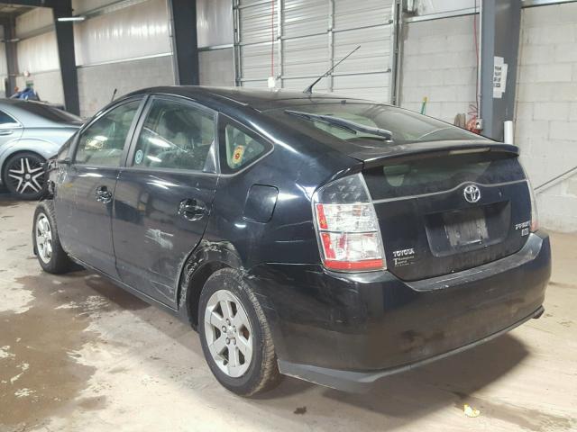 JTDKB20U353078022 - 2005 TOYOTA PRIUS BLACK photo 3