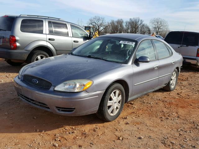 1FAFP56U66A203139 - 2006 FORD TAURUS SEL GRAY photo 2