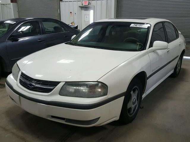 2G1WH55K219153571 - 2001 CHEVROLET IMPALA LS WHITE photo 2