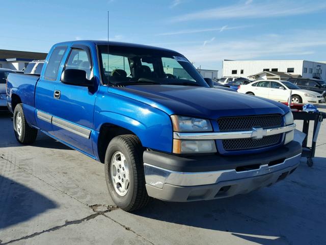 2GCEC19V531295610 - 2003 CHEVROLET SILVERADO BLUE photo 1