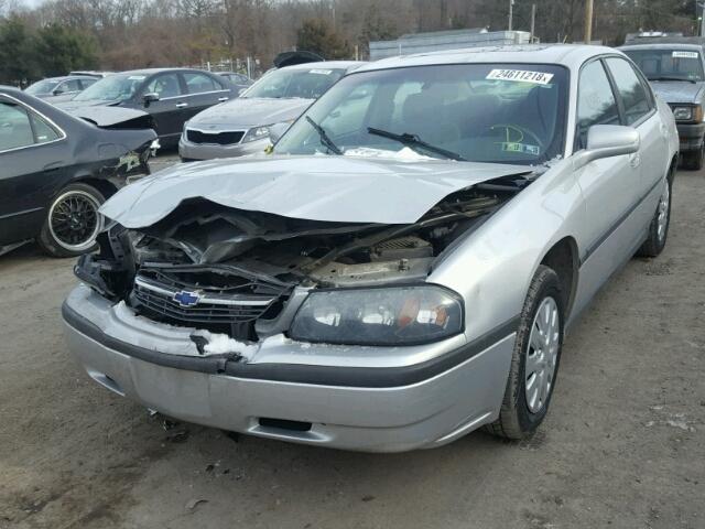2G1WF52E849278194 - 2004 CHEVROLET IMPALA 银色 照片 2