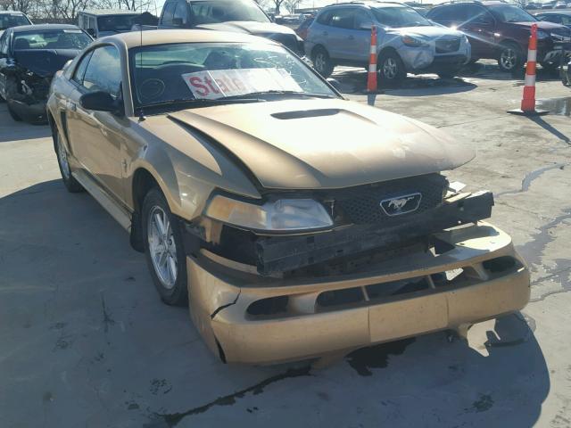 1FAFP4042YF191001 - 2000 FORD MUSTANG GOLD photo 1