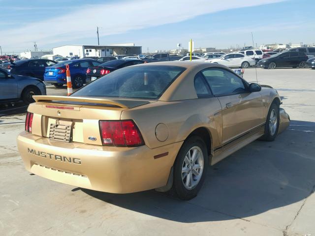 1FAFP4042YF191001 - 2000 FORD MUSTANG GOLD photo 4