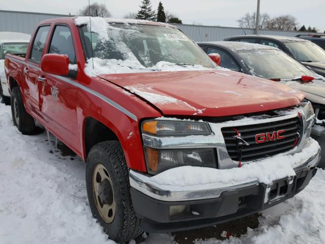 1GTH6MFEXB8100638 - 2011 GMC CANYON SLE RED photo 1