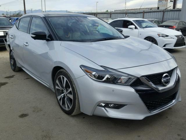 1N4AA6AP5HC387399 - 2017 NISSAN MAXIMA 3.5 SILVER photo 1