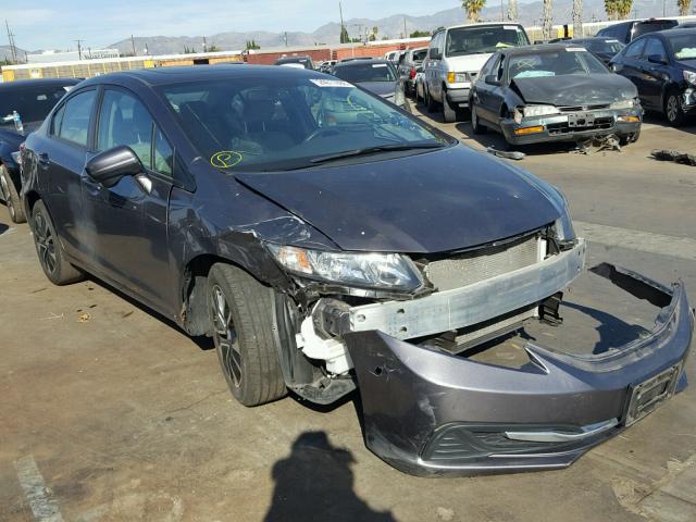 19XFB2F80FE244812 - 2015 HONDA CIVIC EX CHARCOAL photo 1