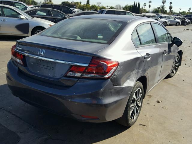 19XFB2F80FE244812 - 2015 HONDA CIVIC EX გრაფიტი ფოტო 4
