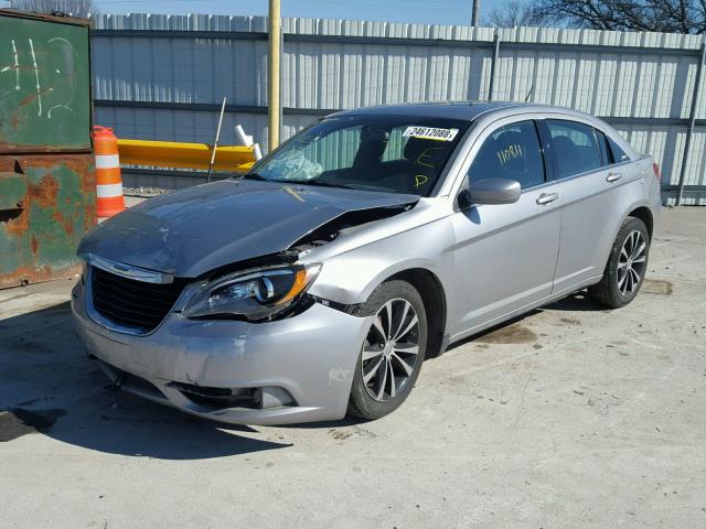 1C3CCBBG5DN715413 - 2013 CHRYSLER 200 TOURIN SILVER photo 2