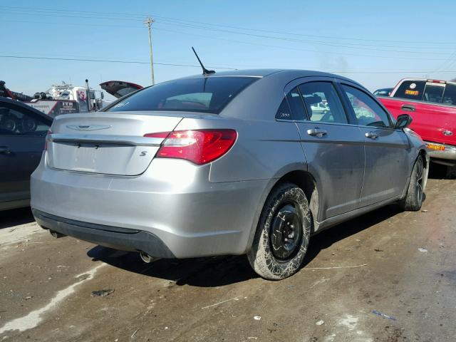 1C3CCBBG5DN715413 - 2013 CHRYSLER 200 TOURIN SILVER photo 4