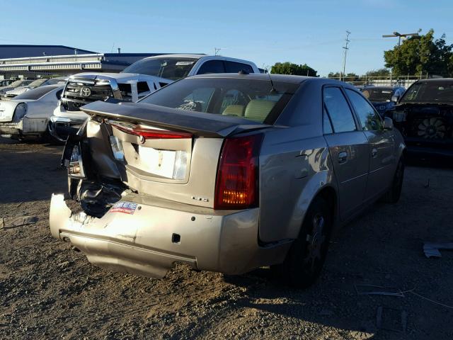 1G6DM577740146300 - 2004 CADILLAC CTS GOLD photo 4