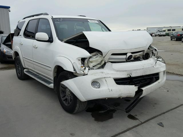 5TDZT38AX5S262402 - 2005 TOYOTA SEQUOIA LI WHITE photo 1