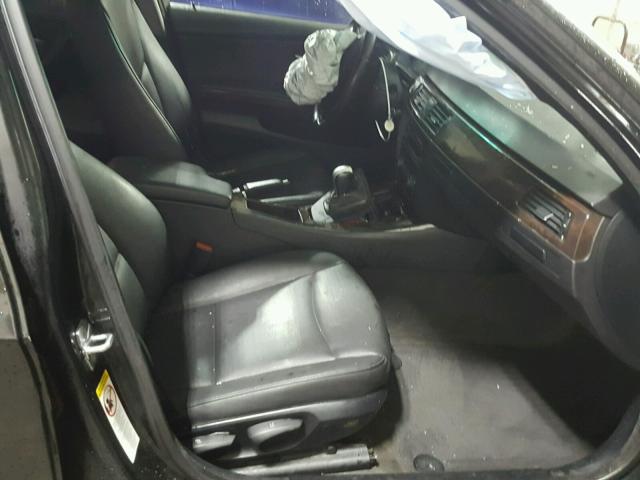 WBAVB17576NK37732 - 2006 BMW 325 I AUTO BLACK photo 5