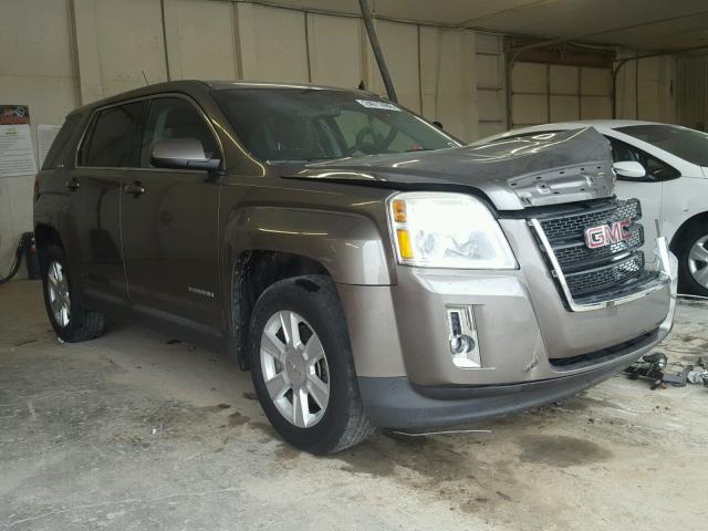 2CTALMEC9B6434471 - 2011 GMC TERRAIN SL BROWN photo 1