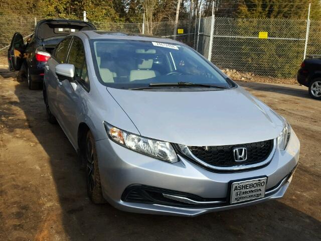 19XFB2F82EE021749 - 2014 HONDA CIVIC EX 银色 照片 1