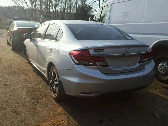 19XFB2F82EE021749 - 2014 HONDA CIVIC EX 银色 照片 3