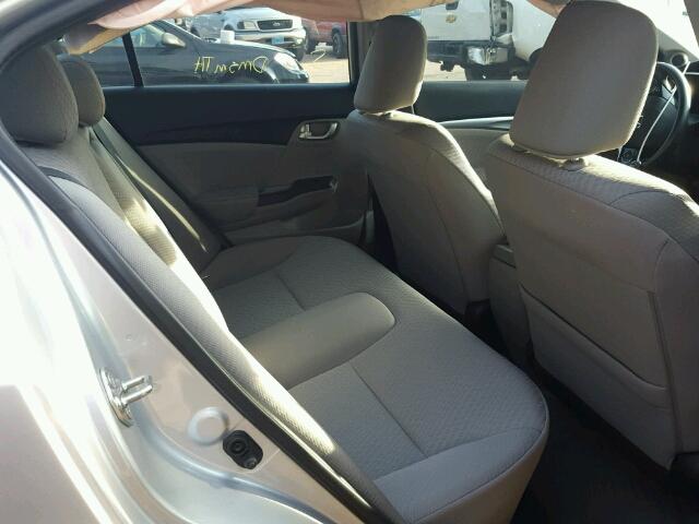 19XFB2F82EE021749 - 2014 HONDA CIVIC EX 银色 照片 6
