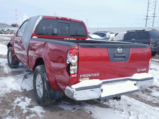 1N6AD0CW5GN795825 - 2016 NISSAN FRONTIER S RED photo 3